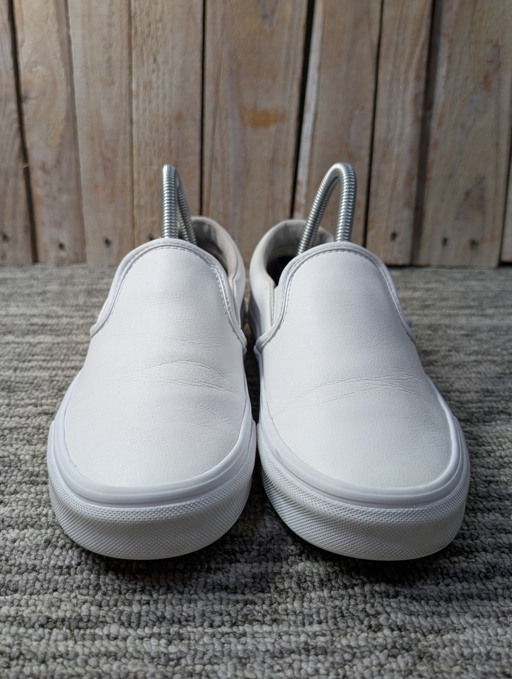 Vans Classic Slip-On sneakers - "True White" Size 7.5 Women/6 Men - Picture 2 of 8